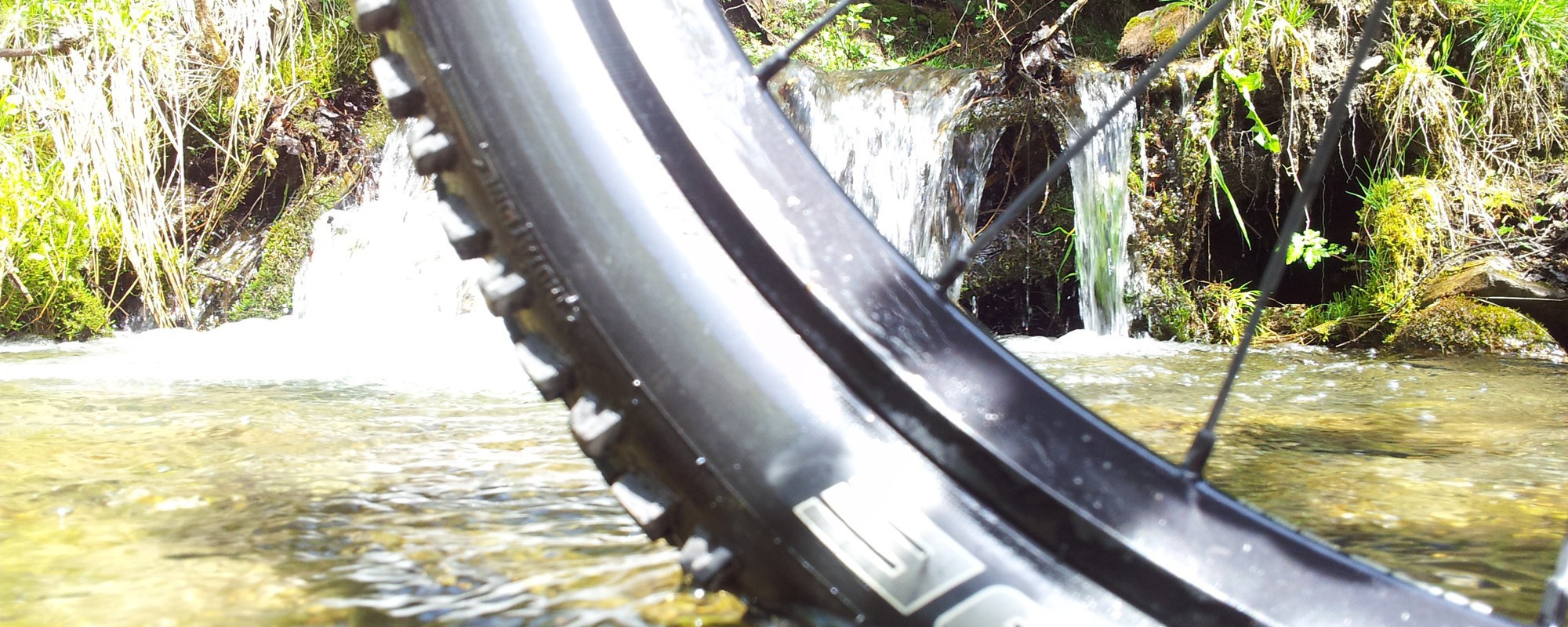 Titelbild, Mountainbike Rad Detailansicht