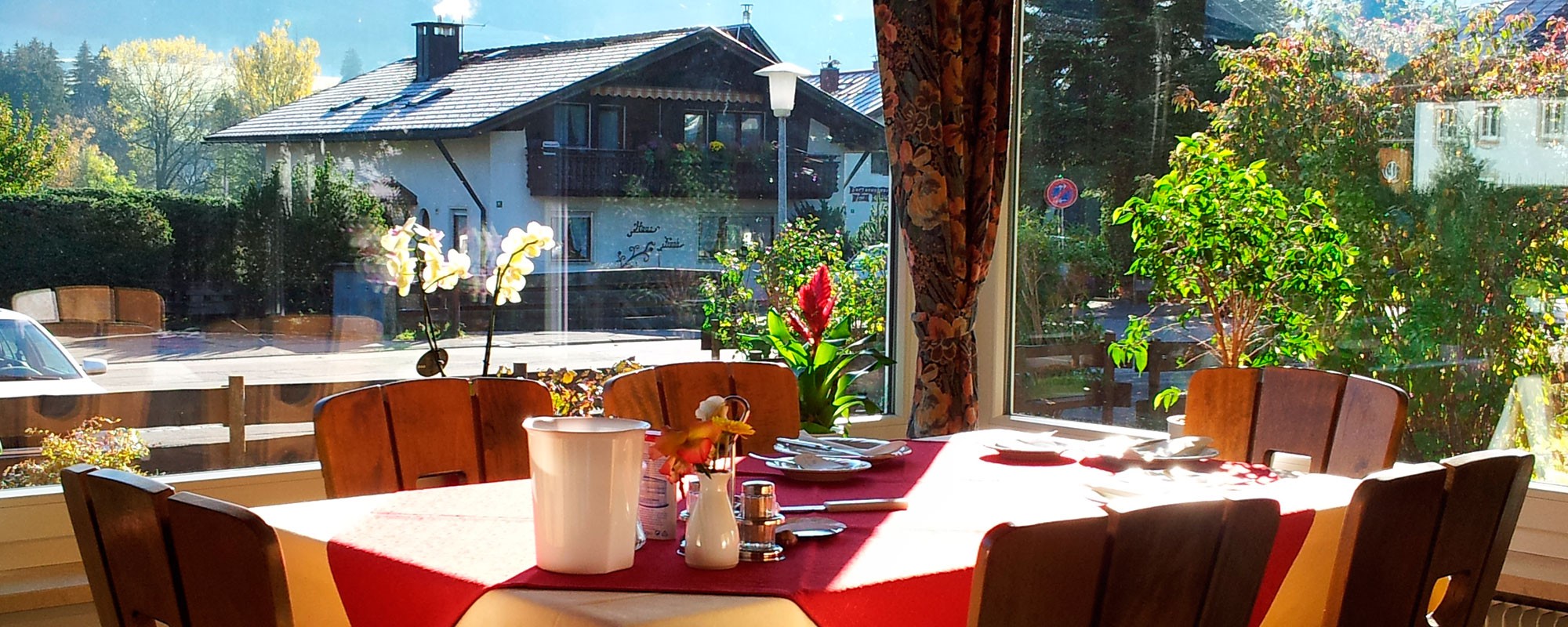 Titelbild, Pension Bergheimat, Frühstücksraum
